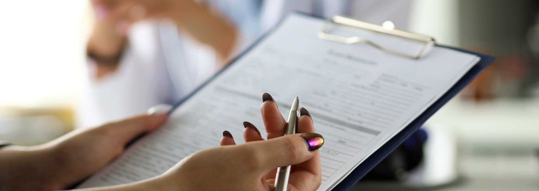 Patient Forms at East Lyme, Connecticut United States